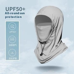 Anti-ultraviolet Outdoor Ice Silk Veil Cover Full Face Sun Mask