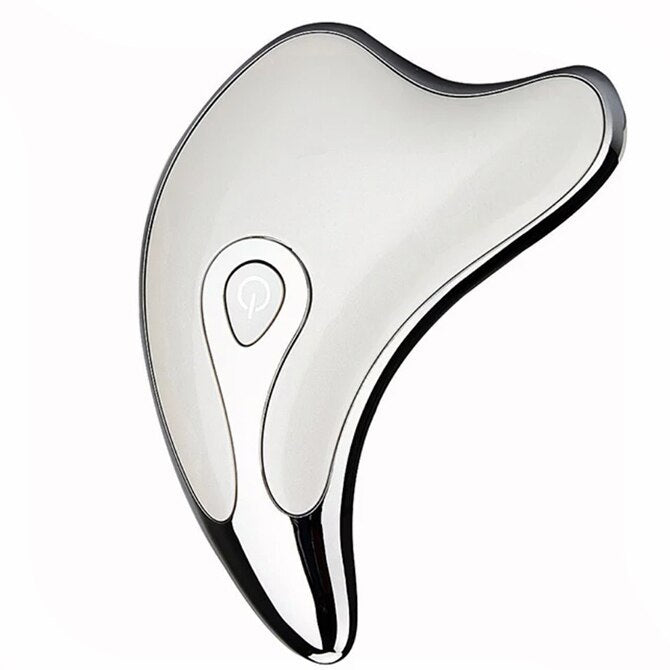 Electric LED Gua‑Sha Facial Massager – Microcurrent & Heat Lifting Tool for Face Slimming & Rejuvenation