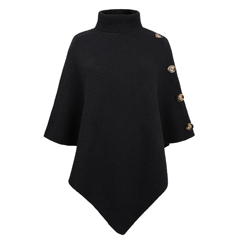 Drizzle Autumn And Winter European And American Foreign Trade Shawl Cloak Sweater