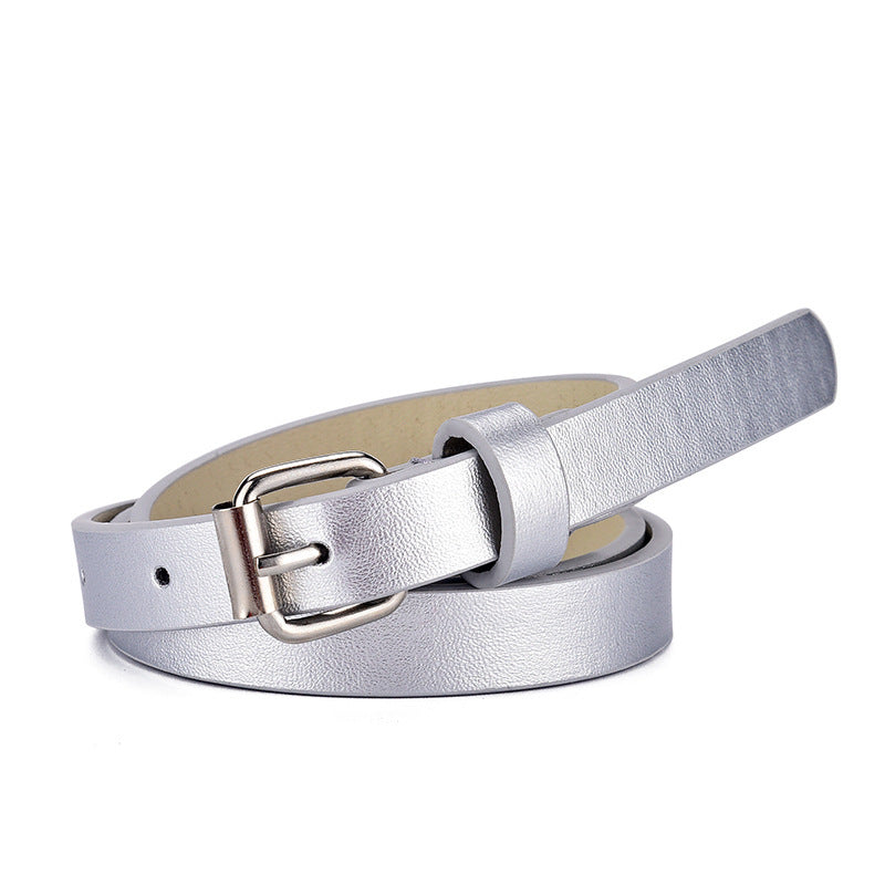 Ladies Kids Belts Heart Glitter Jeans Cropped