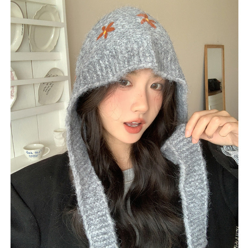 Fashion Personality Female Winter Knitting Woolen Cap