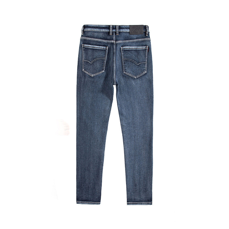 Men’s Loose Fleece-Lined Straight-Leg Winter Trousers – Cozy Casualwear