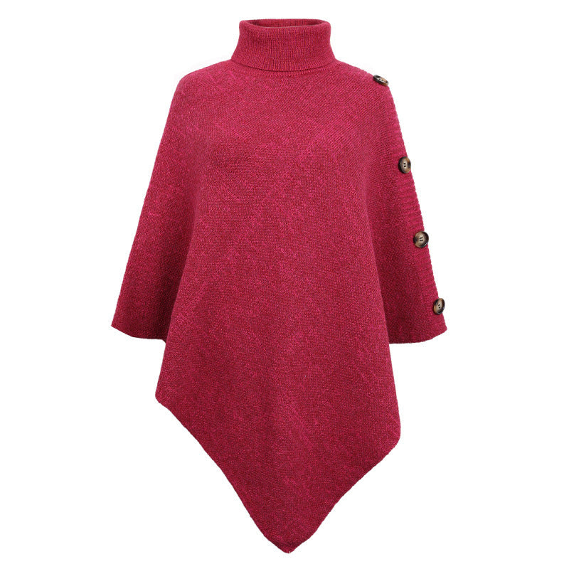 Drizzle Autumn And Winter European And American Foreign Trade Shawl Cloak Sweater