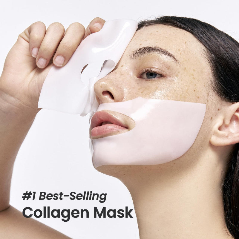 Deep Collagen Overnight Facial Sheet Mask – Low Molecular Collagen Hydration & Firming