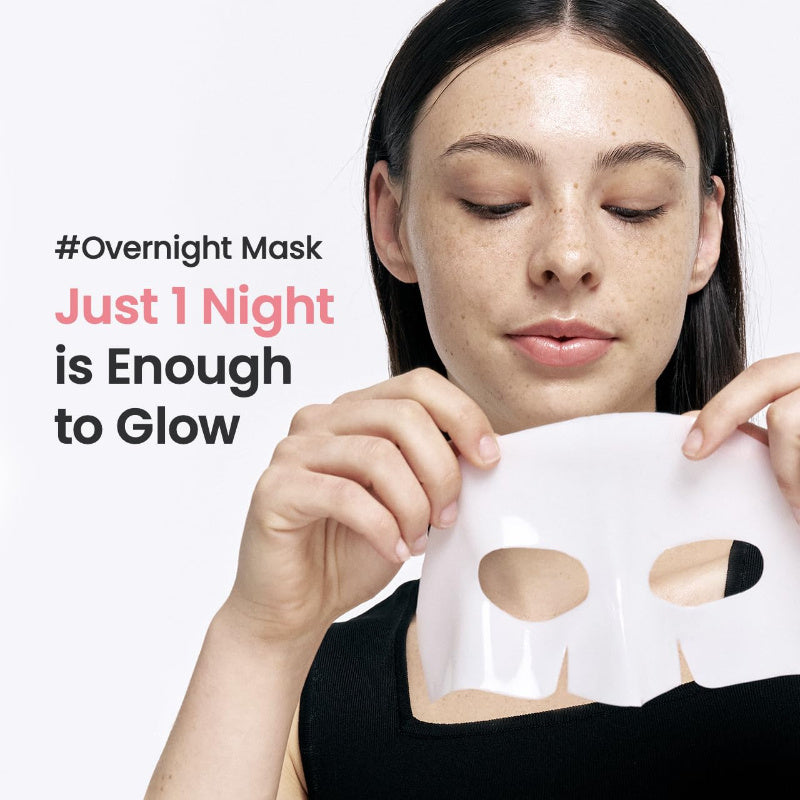 Deep Collagen Overnight Facial Sheet Mask – Low Molecular Collagen Hydration & Firming