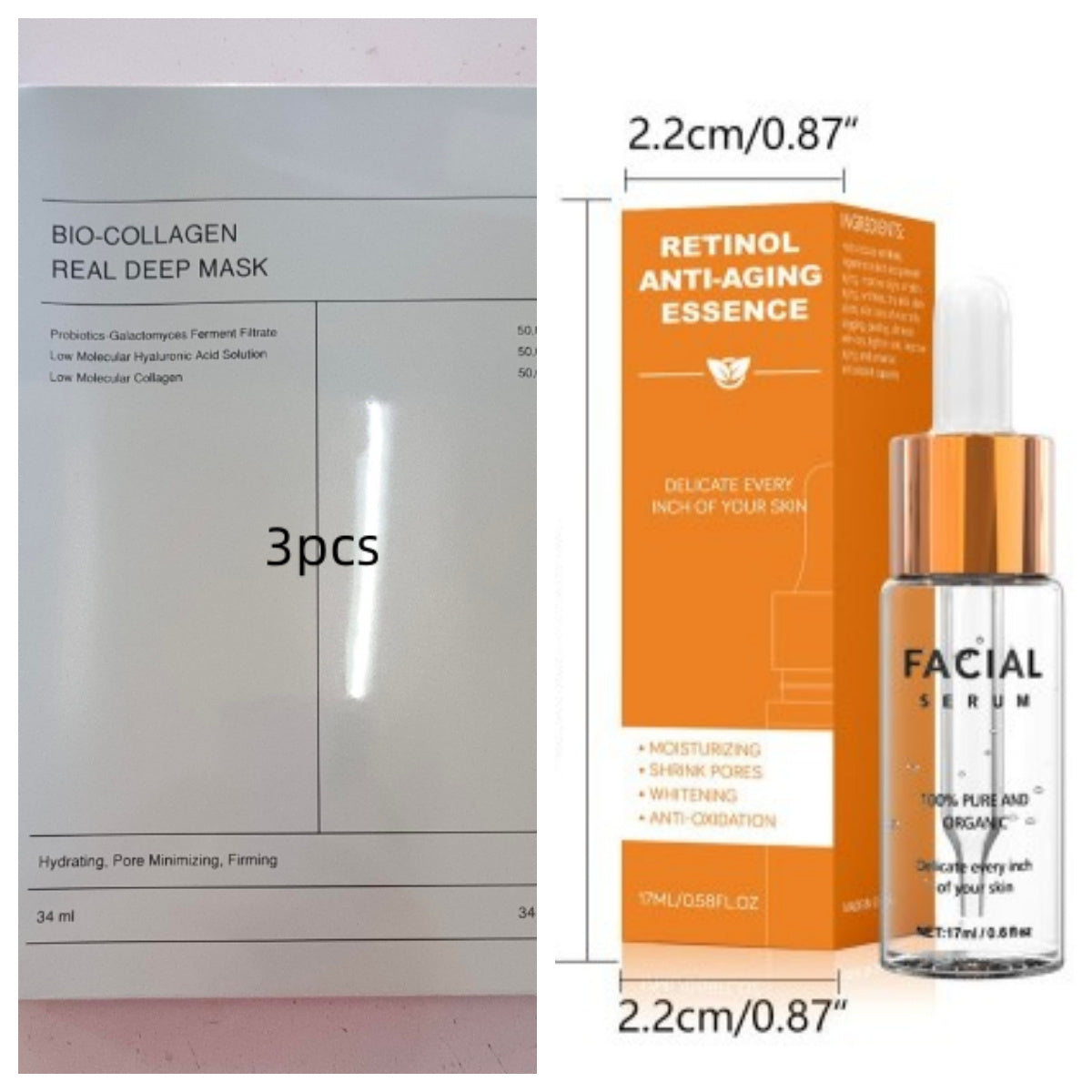 Deep Collagen Overnight Facial Sheet Mask – Low Molecular Collagen Hydration & Firming