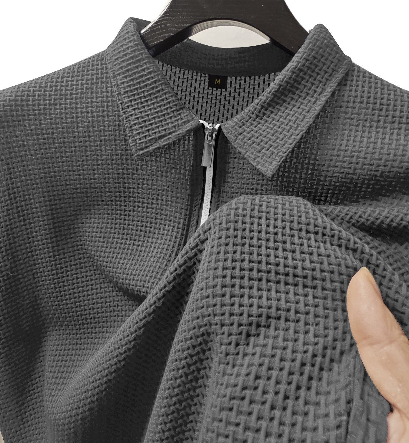 Men’s Stretch Nylon Breathable Casual Top – Lightweight & Flexible Comfort