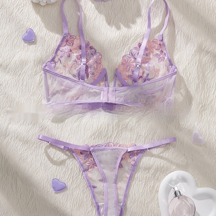 Sexy French Sexy Underwear Pure Lace Large Boob Size Concealing Bra