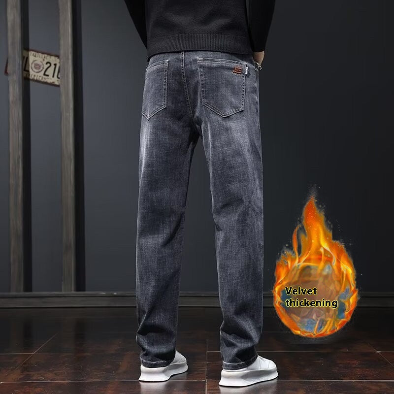 Loose Straight Fit Casual Jeans – All-Day Comfort, Street-Ready Style
