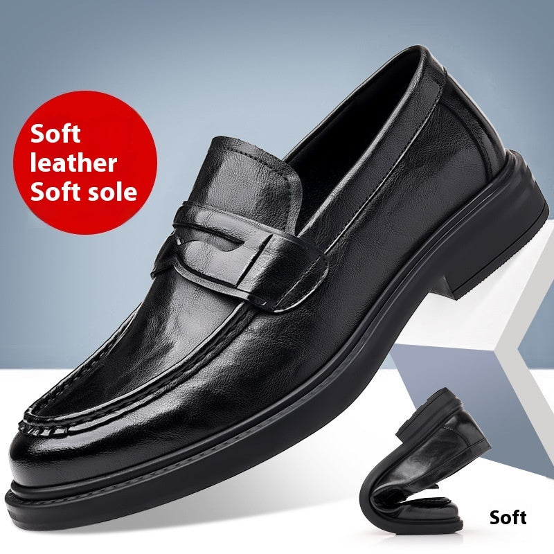 Men’s All-Match Breathable British Casual Leather Shoes