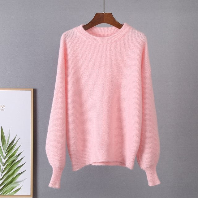 Warm Ladies Sweater Women Knitwear Knitted Sweaters
