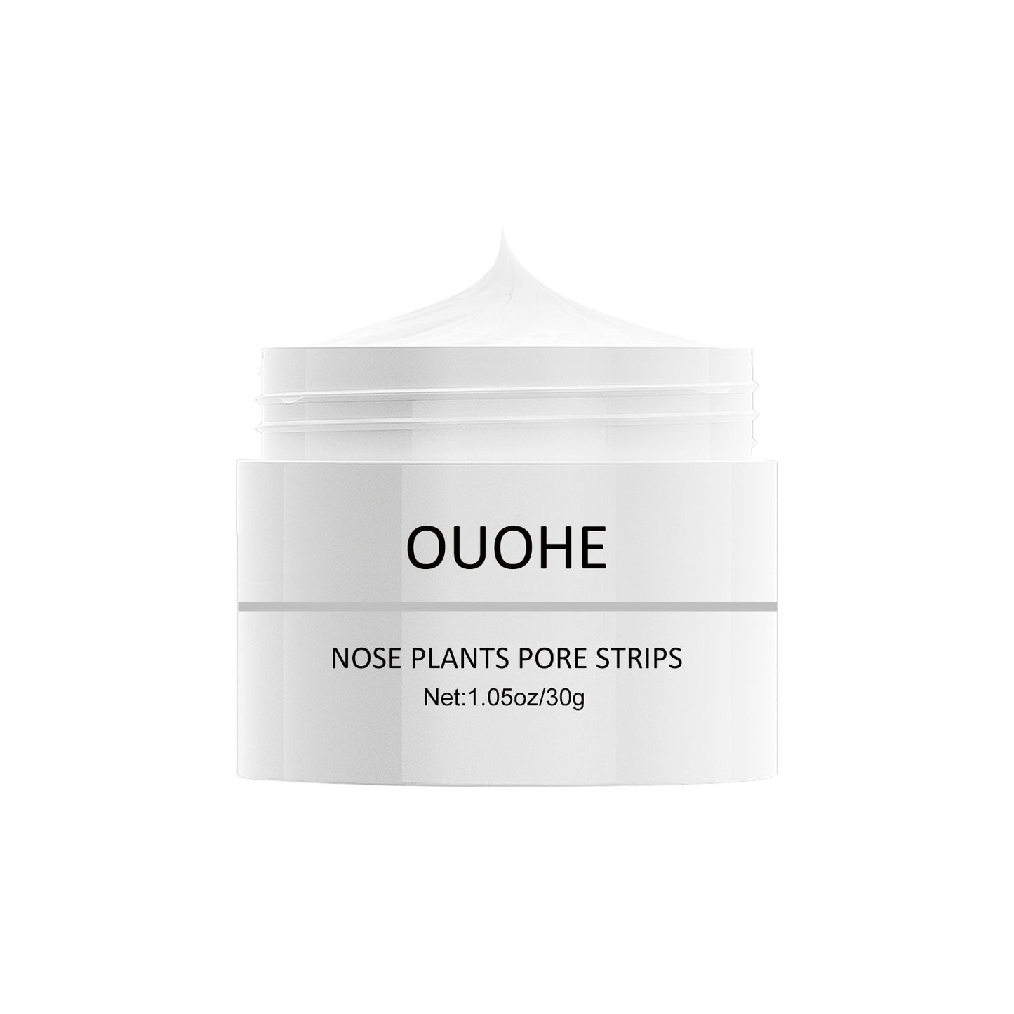 OUHOE Strawberry Peel‑Off Nose Mask – Deep Cleansing & Pore Tightening Blackhead Remover