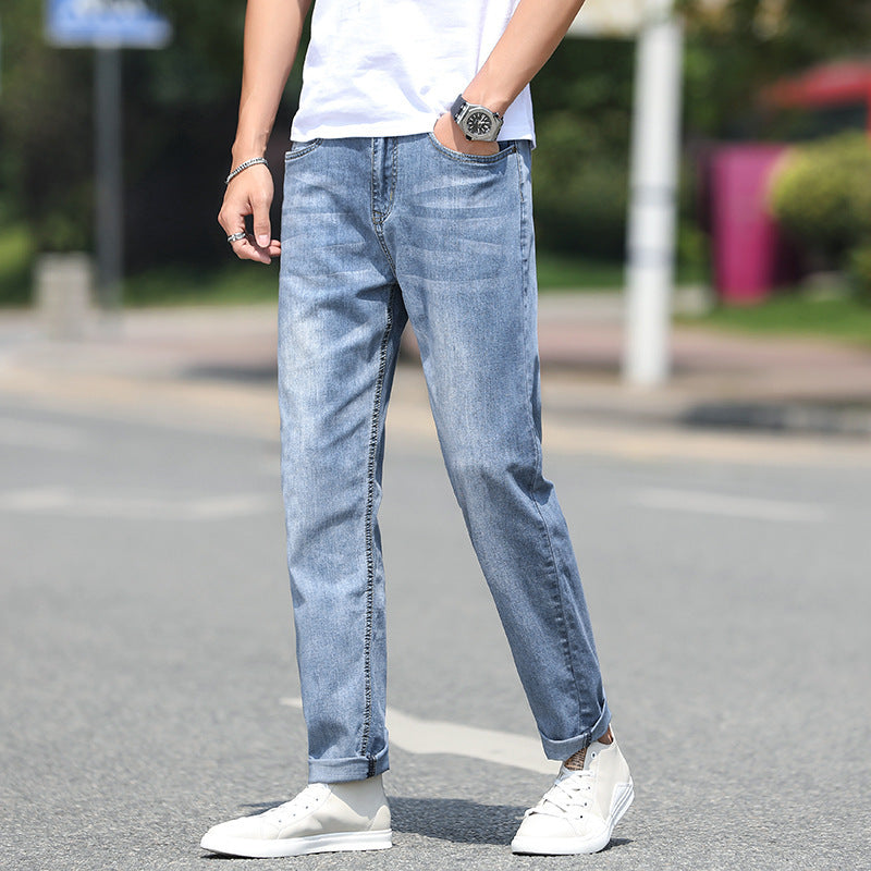 Oversized Streetwear Trousers – Loose Straight Fit Casual Pants for Men