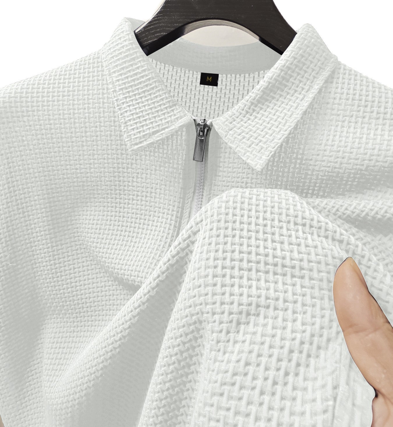 Men’s Stretch Nylon Breathable Casual Top – Lightweight & Flexible Comfort