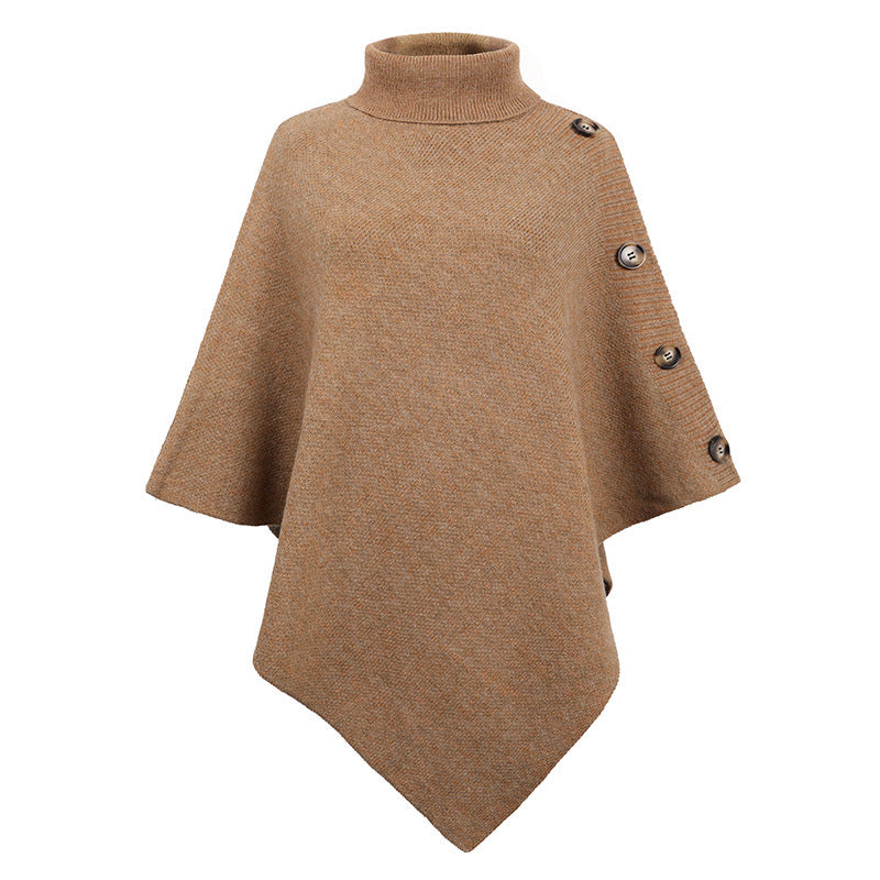 Drizzle Autumn And Winter European And American Foreign Trade Shawl Cloak Sweater