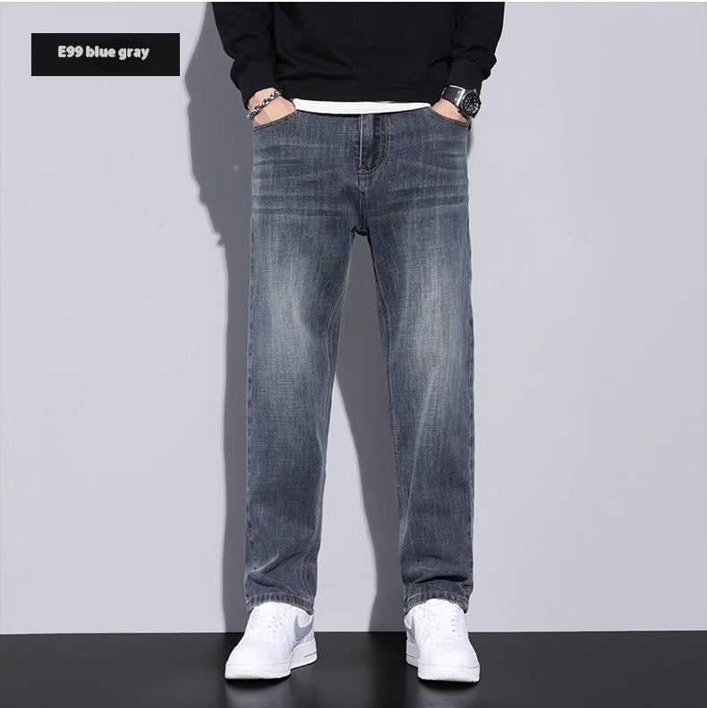 Loose Straight Fit Casual Jeans – All-Day Comfort, Street-Ready Style