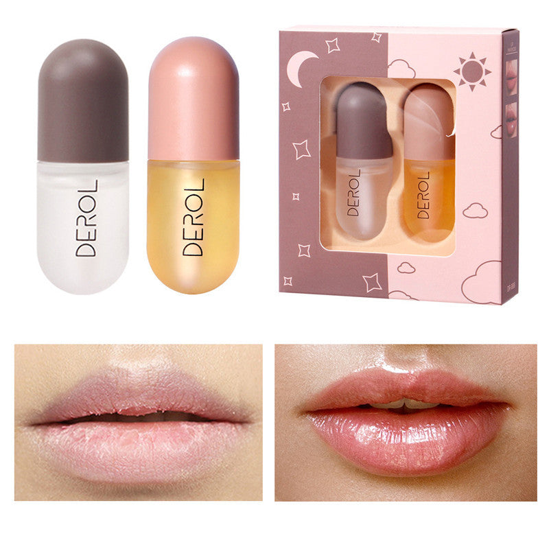 Instant Volume Lip Plumper Oil – Clear, Nourishing, Anti‑Fine‑Line Lip Serum