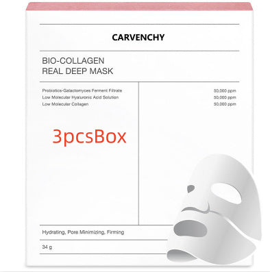 Deep Collagen Overnight Facial Sheet Mask – Low Molecular Collagen Hydration & Firming