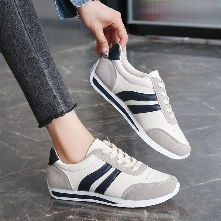 Lace-up Soft Bottom Running Leisure Sneaker