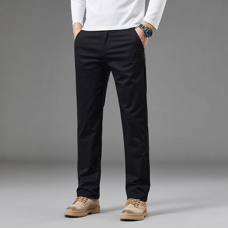 Men’s Summer Straight Casual Pants – Lightweight Breathable Style by NYLIXA