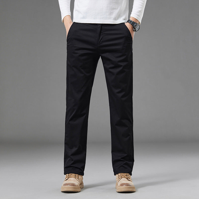 Men’s Summer Straight Casual Pants – Lightweight Breathable Style by NYLIXA