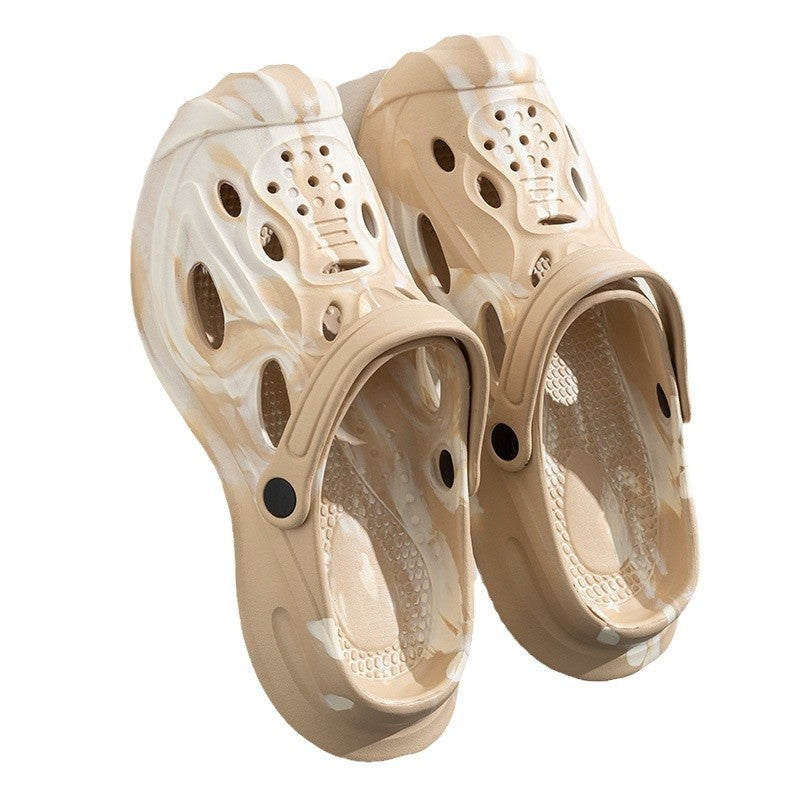 Men’s Outdoor Non-Slip Color-Matching Sandals – Stylish & Traction-Ready