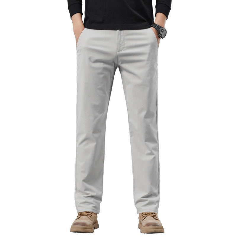 Men’s Summer Straight Casual Pants – Lightweight Breathable Style by NYLIXA