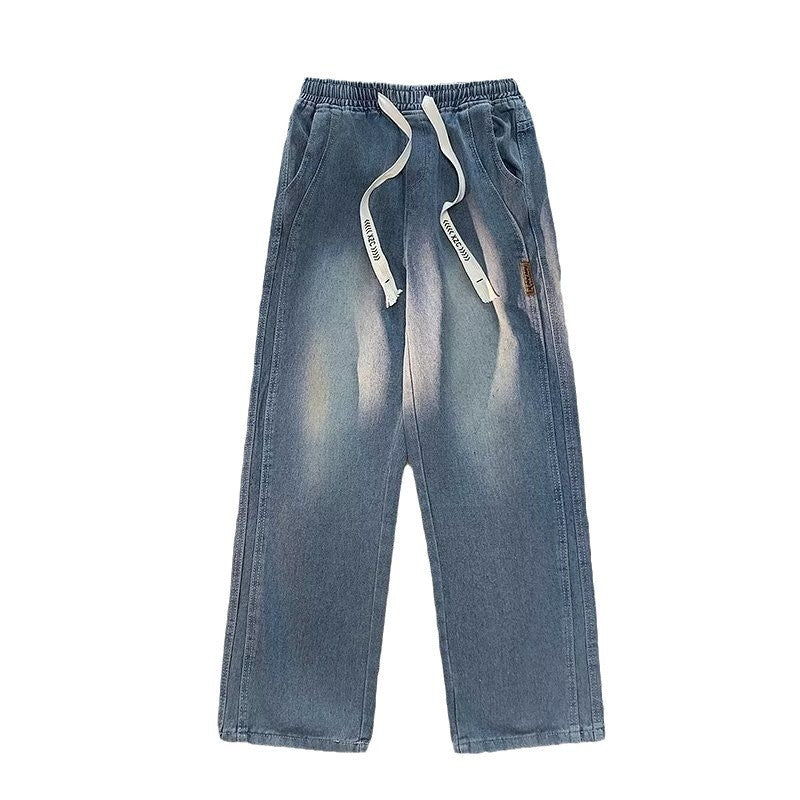 Men’s Premium Comfort Wide-Leg Jeans – High-Look, Street-Ready Style