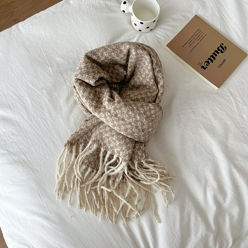 Tassle Fashion Pattern Women's Neck Warmer