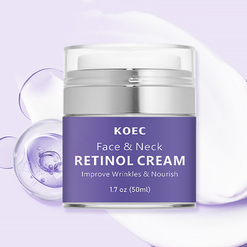 Cross-border VC Cream English Packaging Neck Cream Light Lines Moisturizing