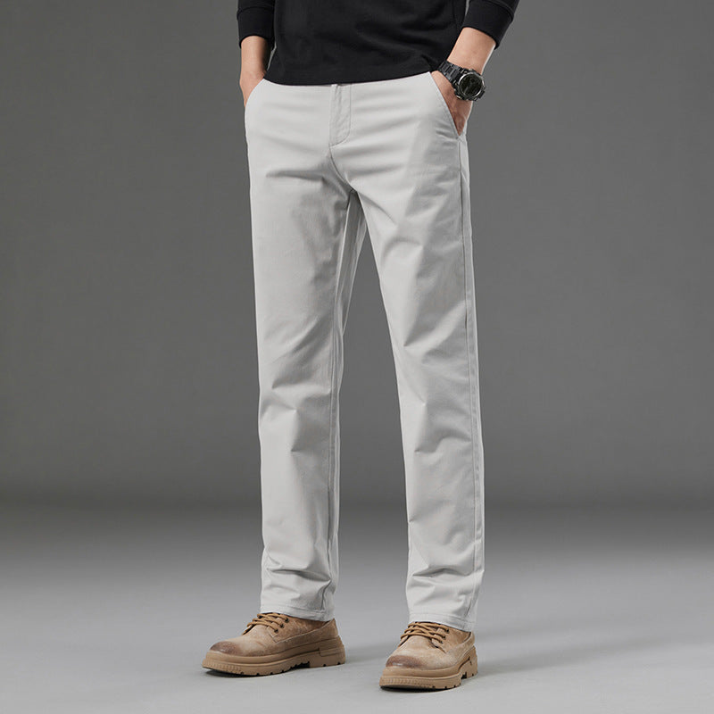 Men’s Summer Straight Casual Pants – Lightweight Breathable Style by NYLIXA