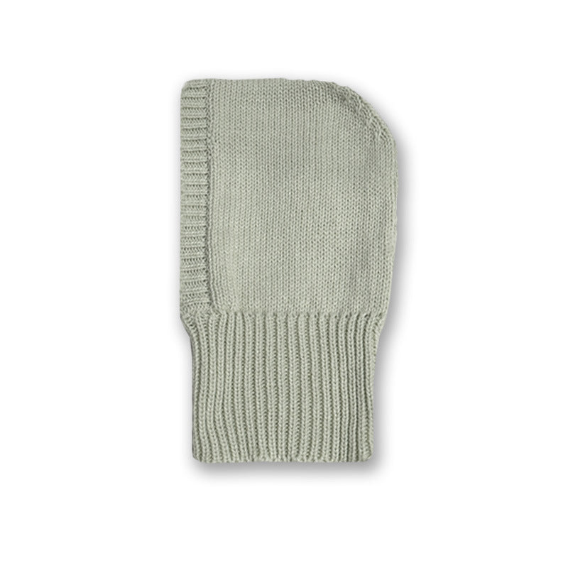 Wool Knitted Wool Keep Warm Sleeve Cap Balaclava Beanie Hat