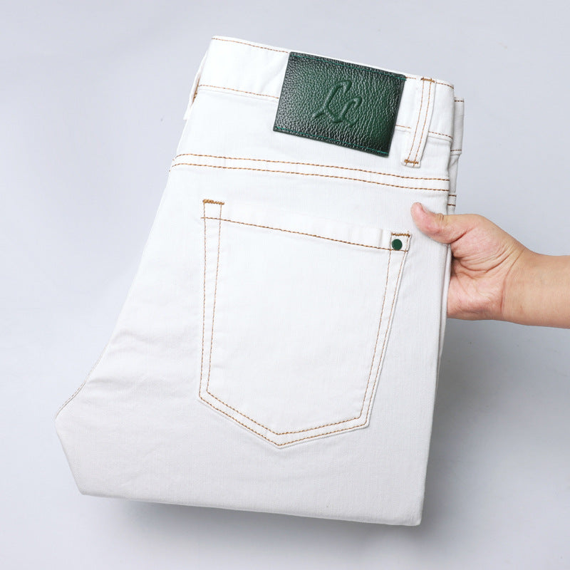 Xintang Nostalgic Washed Jeans – Men’s Vintage Style for Spring/Summer