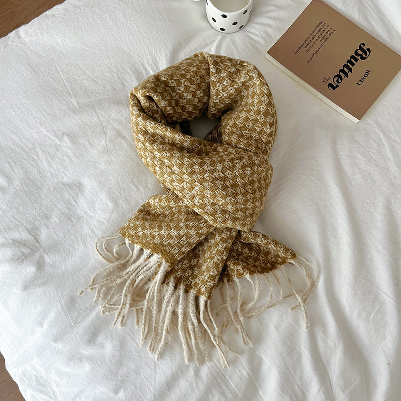 Tassle Fashion Pattern Women's Neck Warmer