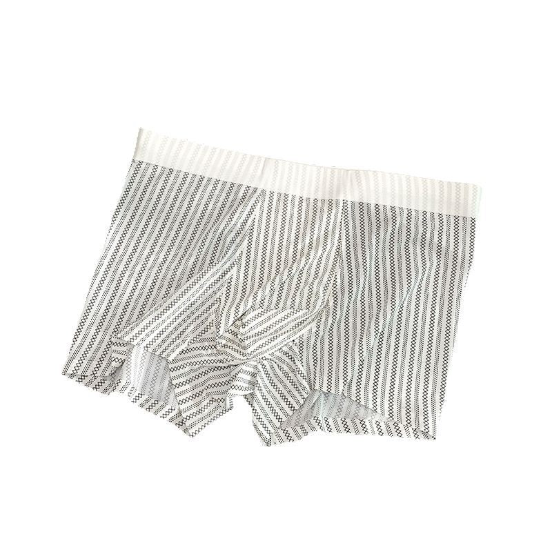 Fiberglass Antibacterial Crotch High-end Leopard Print Men's Underwear Boyshorts