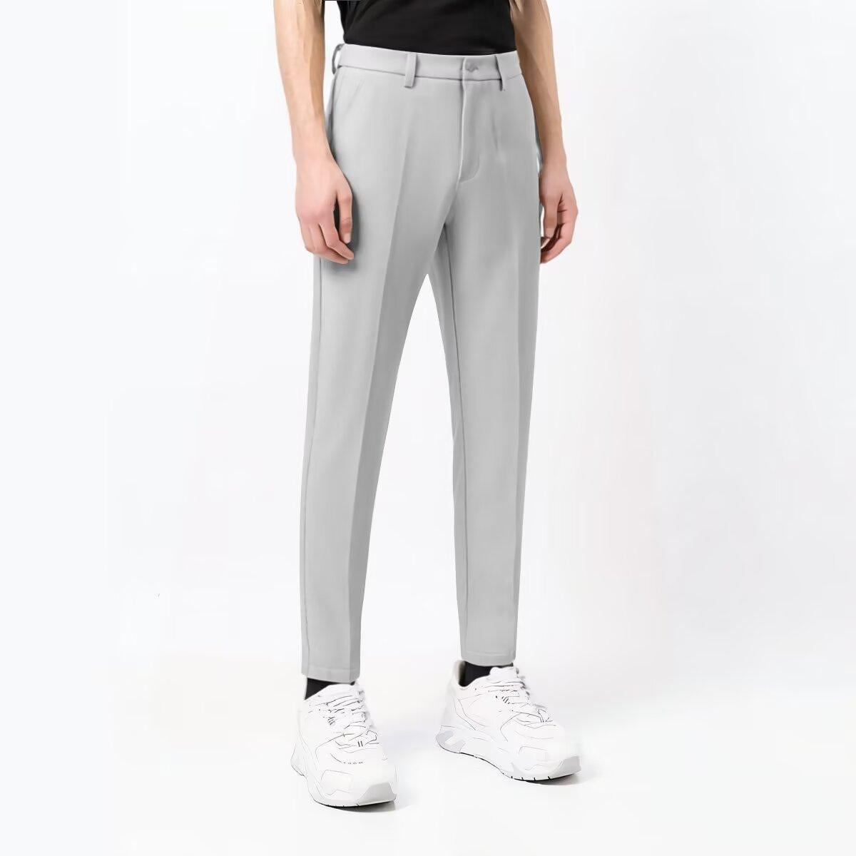 Men’s Ankle‑Tied Trendy Hong Kong Style Loose Drawstring Pants – Casual, Modern & Adjustable