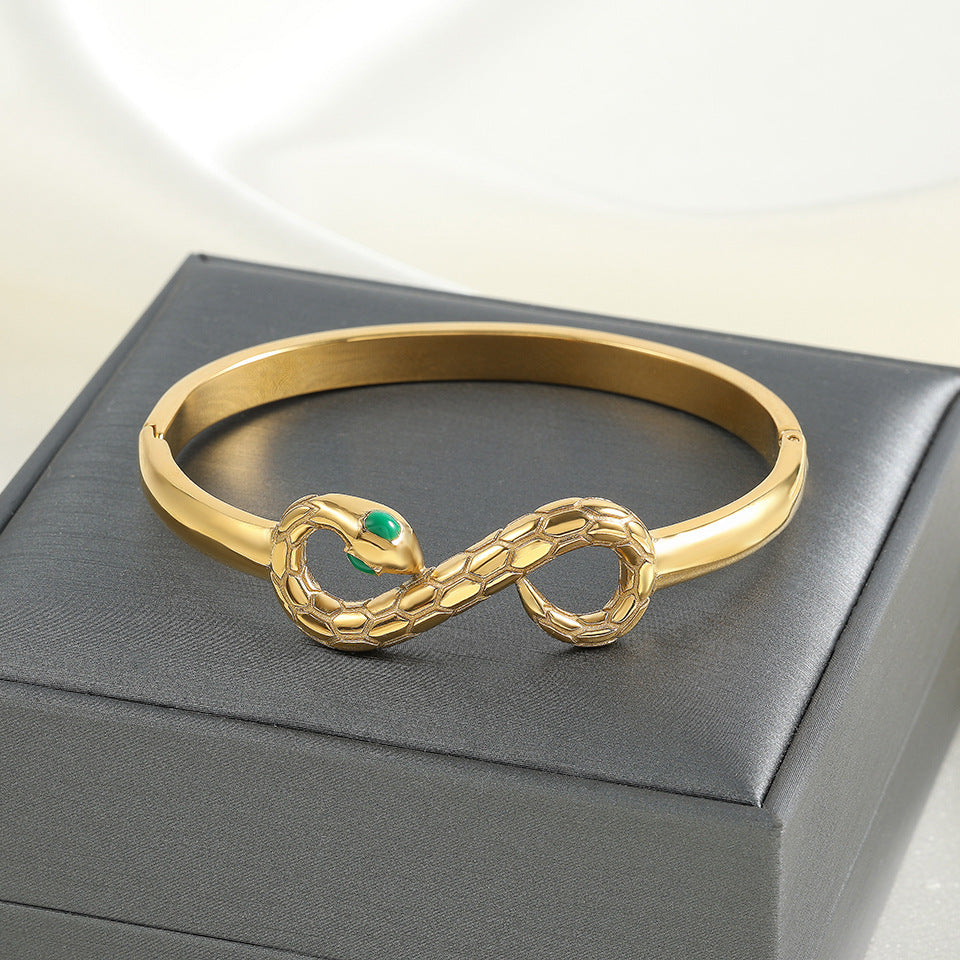 Fashion Snake-shaped Bracelet Women's Simple Niche