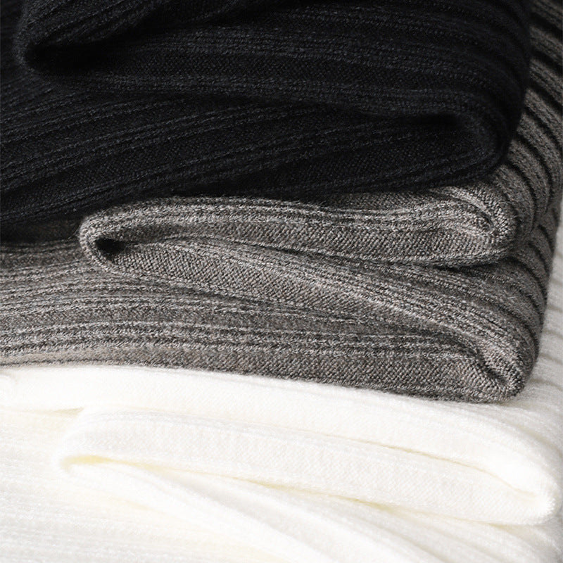 Men’s Half‑Zip Slim Fit Sweater – Autumn/Winter Knit Pullover