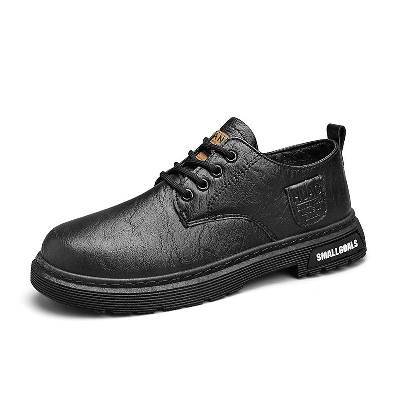 Men’s Fashion Outdoor Leather Low-Top Work Boots