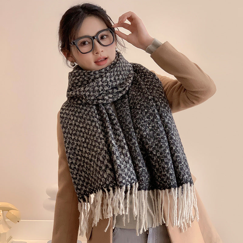 Tassle Fashion Pattern Women's Neck Warmer
