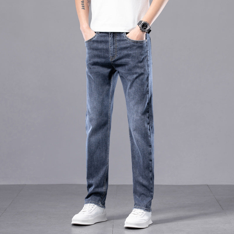Men's Slim Stretch Straight Casual Pants – Comfort Meets Class