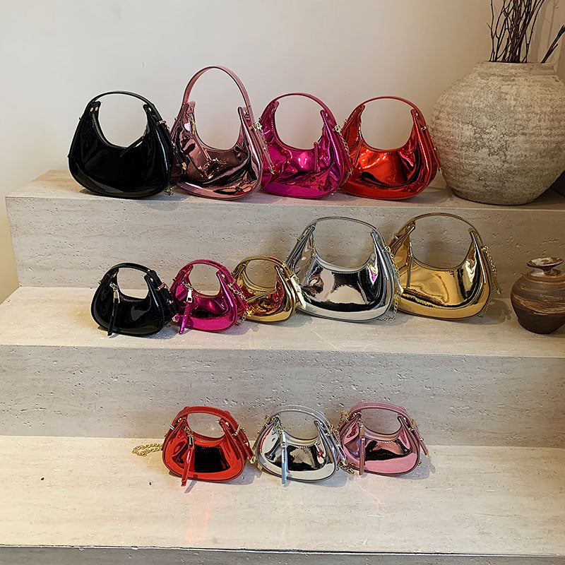 Women's Fashionable Candy-colored Shoulder Bag