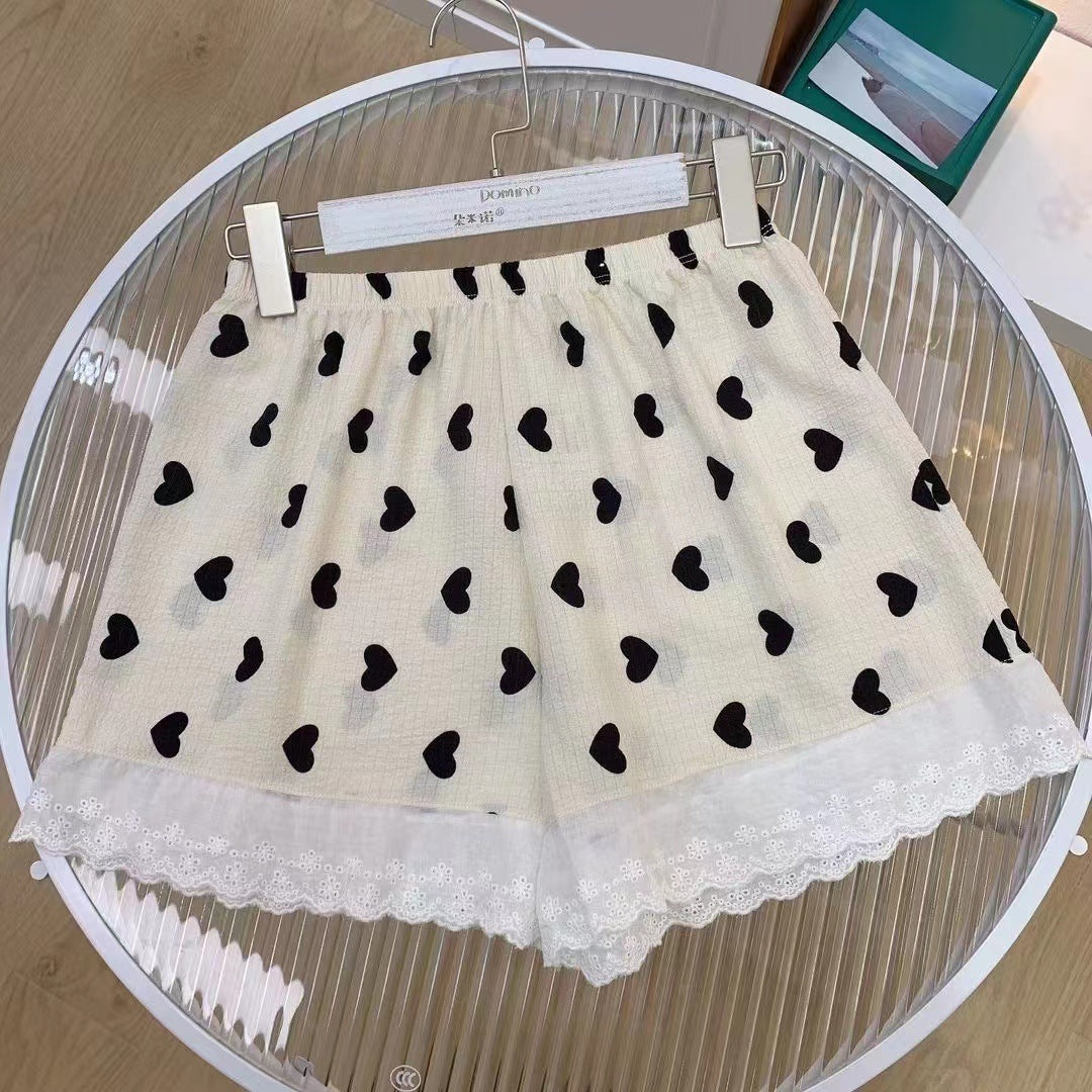 Spring And Summer New Cute Girl Home Shorts