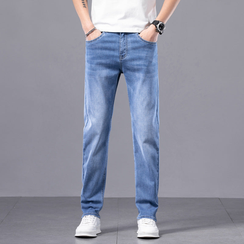 Men's Slim Stretch Straight Casual Pants – Comfort Meets Class
