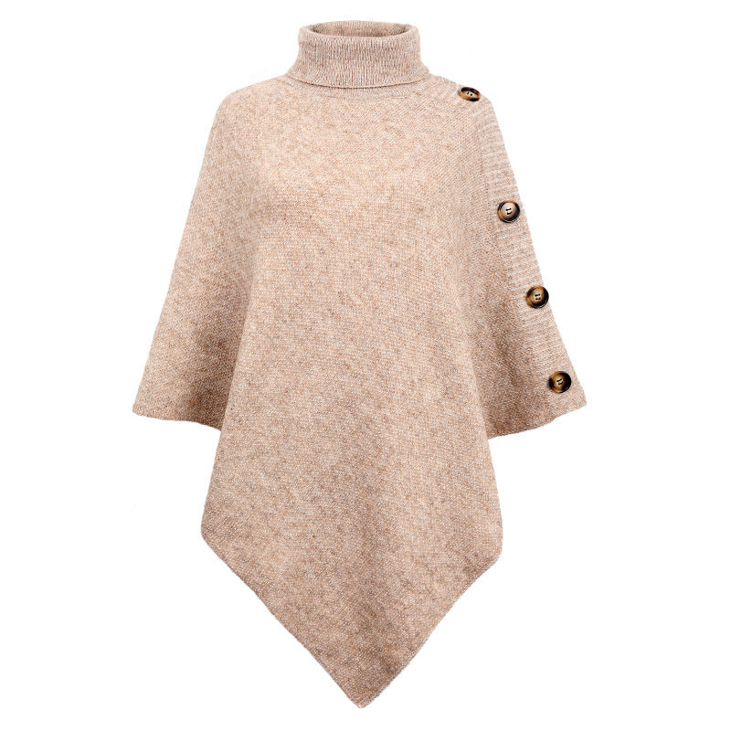Drizzle Autumn And Winter European And American Foreign Trade Shawl Cloak Sweater