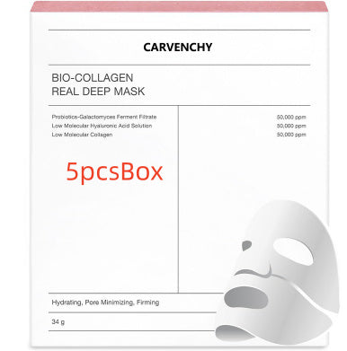 Deep Collagen Overnight Facial Sheet Mask – Low Molecular Collagen Hydration & Firming