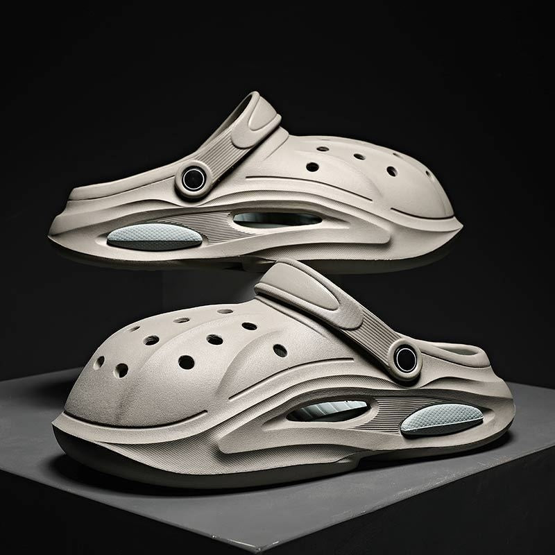 Men’s Soft Leather Indoor Slippers – Non-Slip, Soft-Bottom Comfort