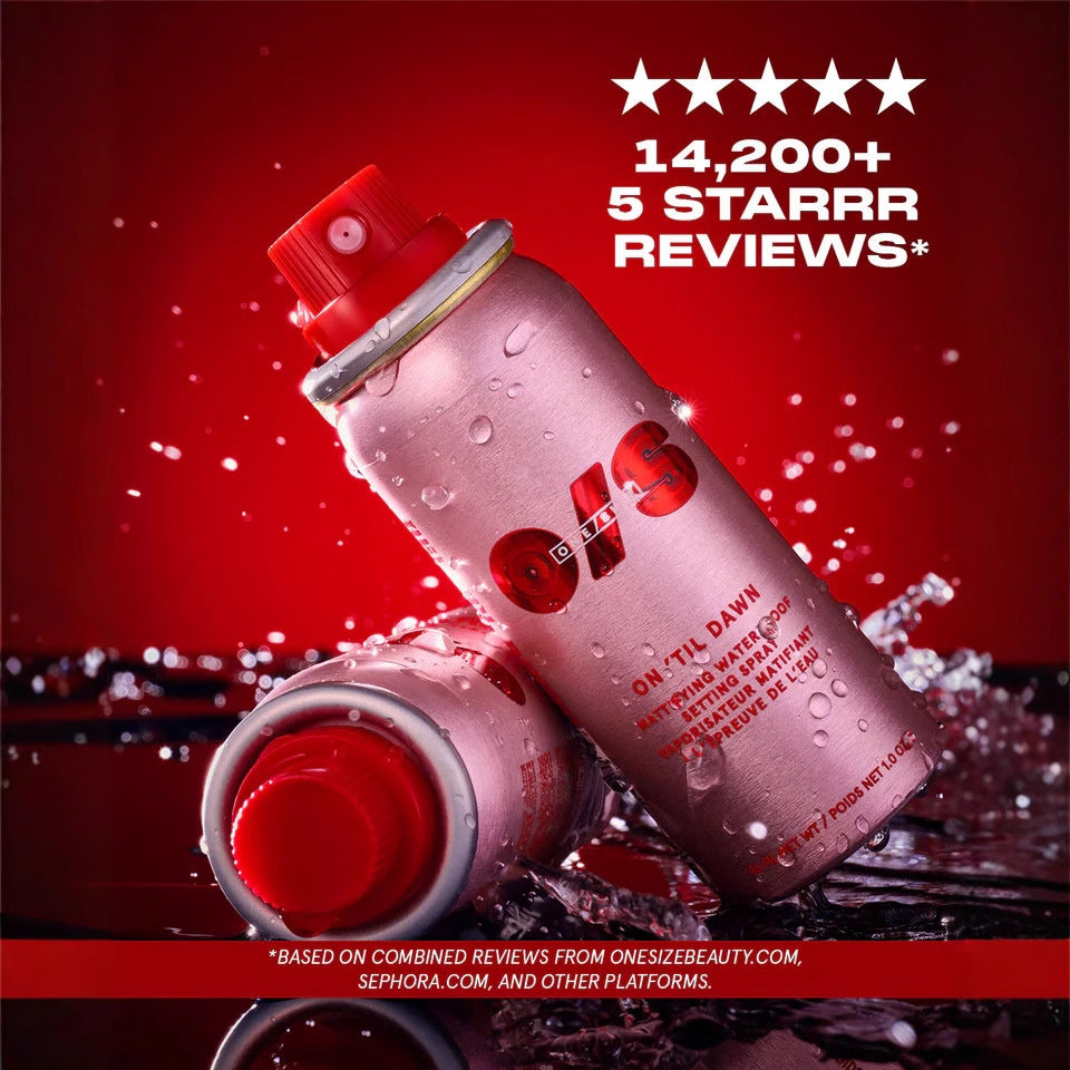 Waterproof Setting Matte Finish Spray