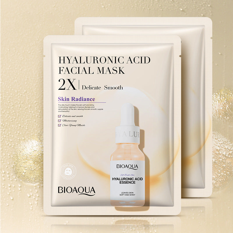 Collagen Face Mask – Moisturizing & Firming Sheet Mask with Hyaluronic Acid