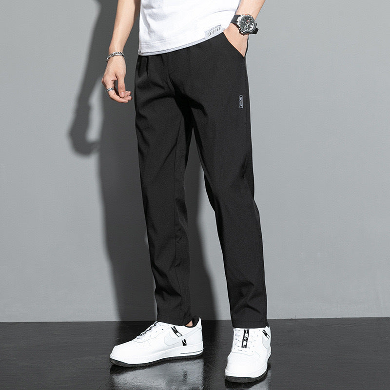 Men’s Summer Quick‑Dry Ice Silk Loose Pants – Ultra-Light, Breathable & Semi‑Transparent